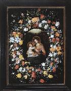 BRUEGHEL, Ambrosius Holy Virgin and Child Sweden oil painting artist